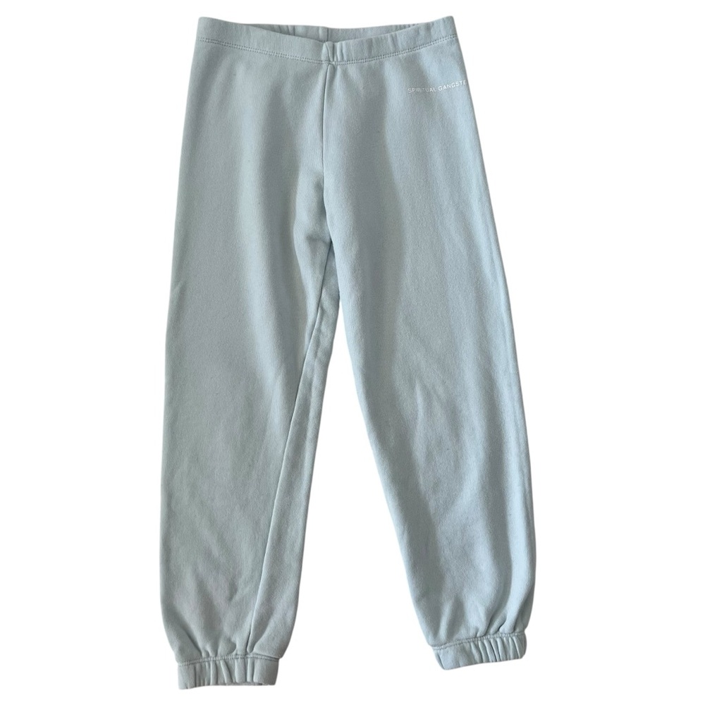 Spiritual Gangster Girl's Sky Blue Sweatpants Size S 10‎